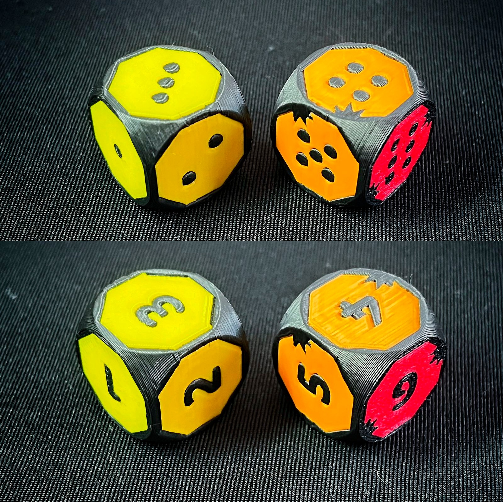 Kit Dados 3D – Zenkai Adventure - Galeria