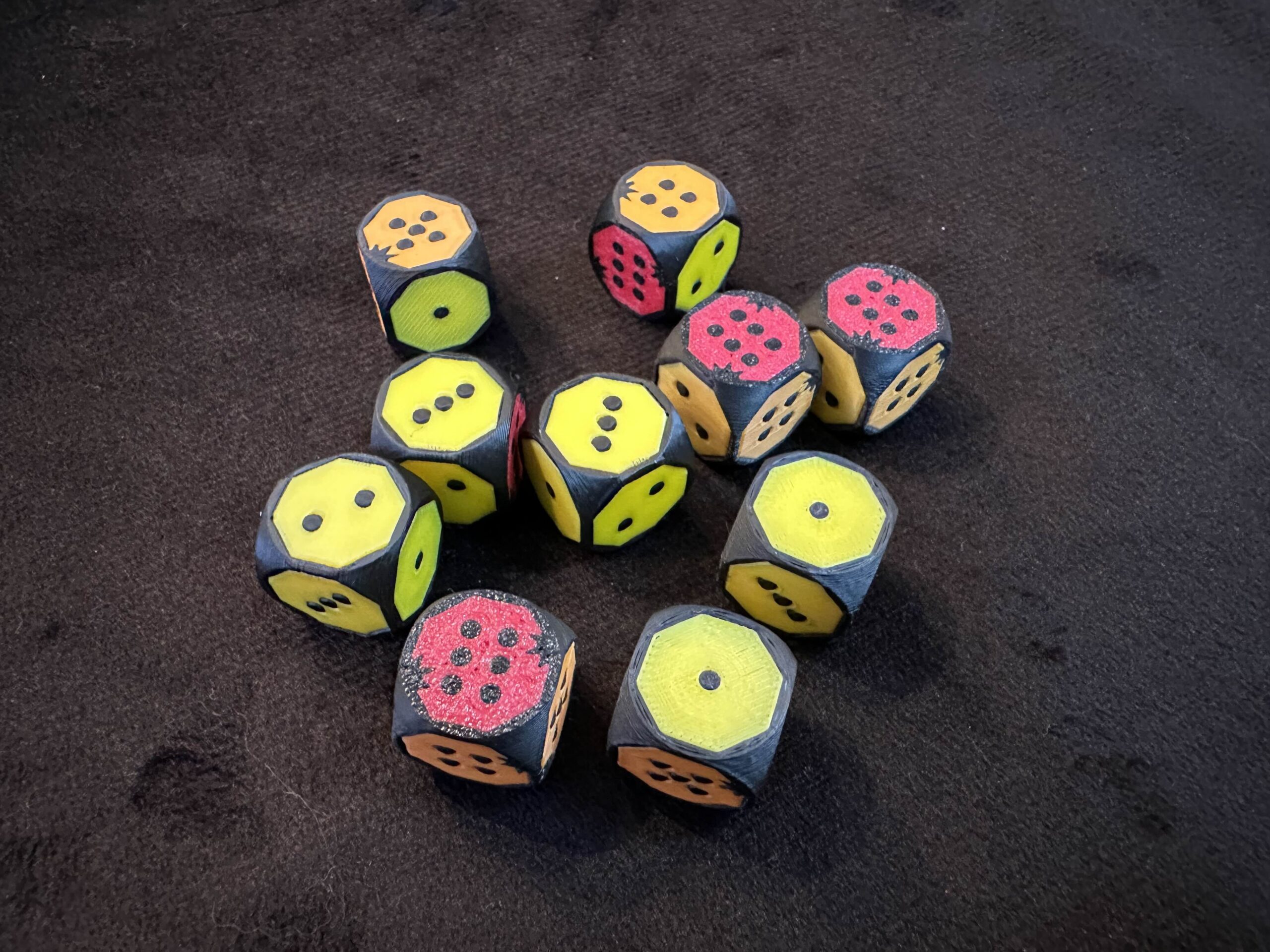 Kit Dados 3D – Zenkai Adventure - Galeria