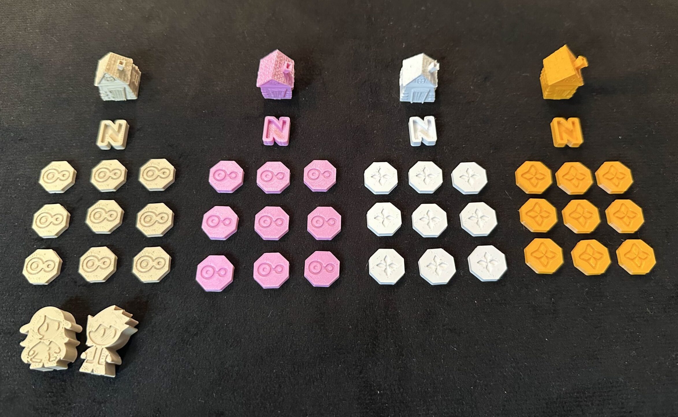 Kit Meeples 3D NPC Extras – Zenkai Adventure - Galeria